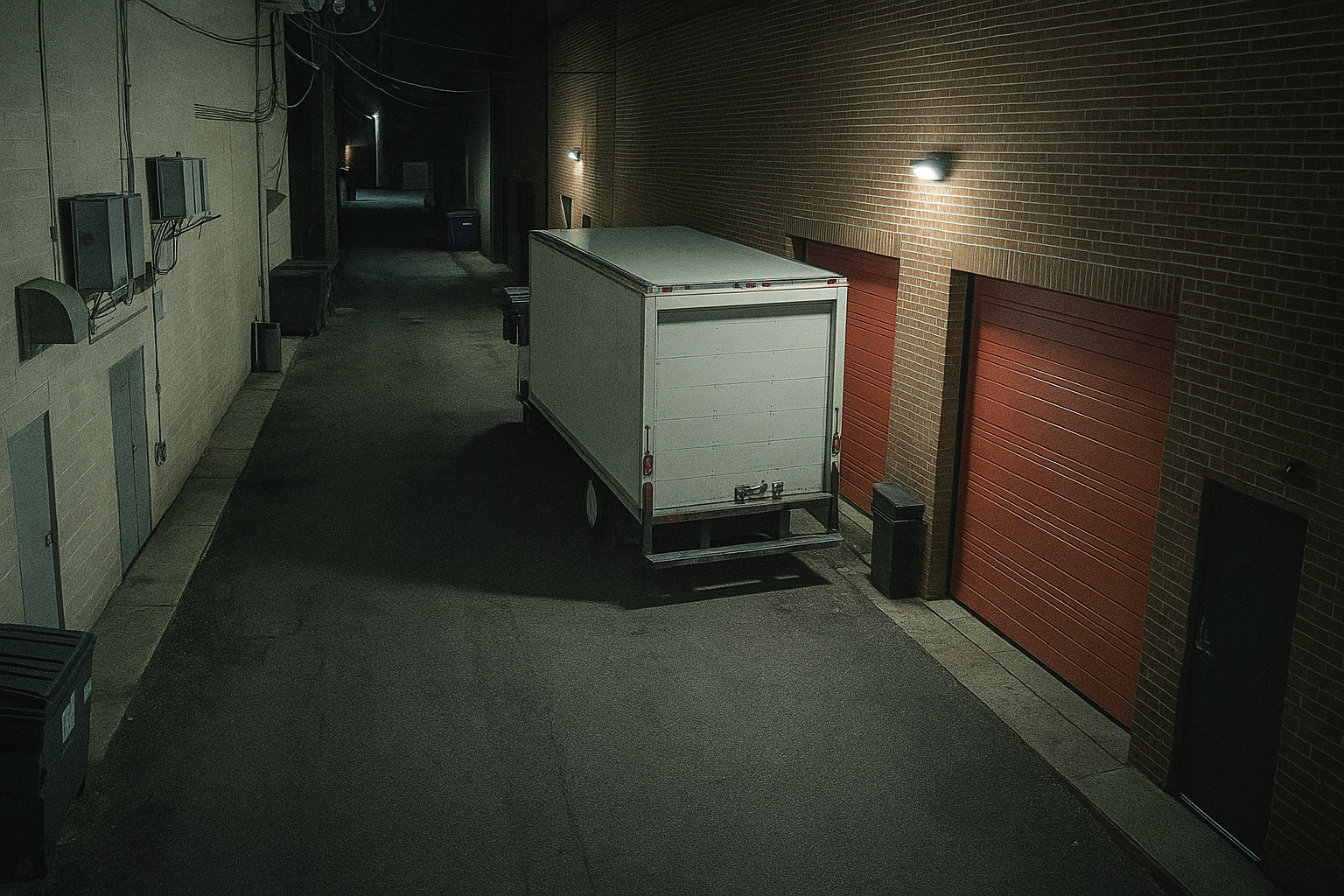 New - Night Color Series - Alley Way