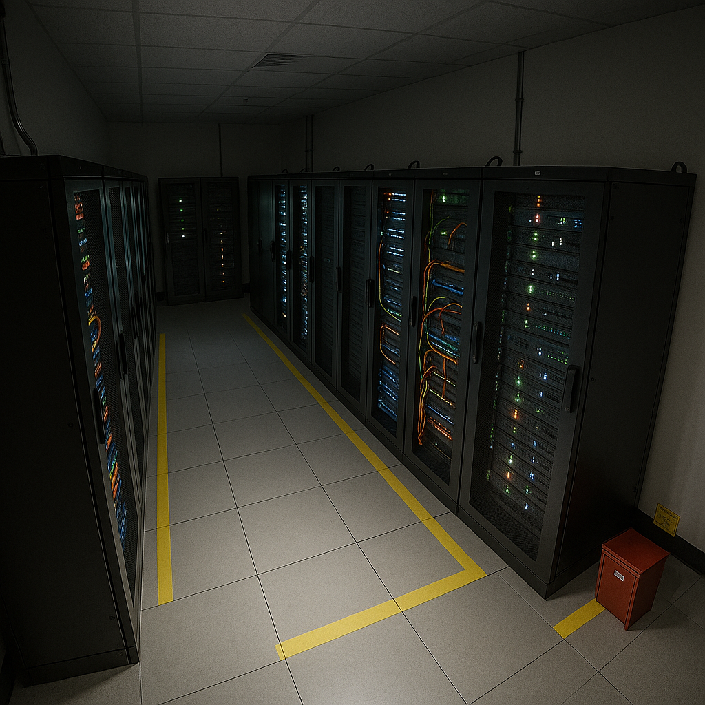 New - Night Color Series - Data Center