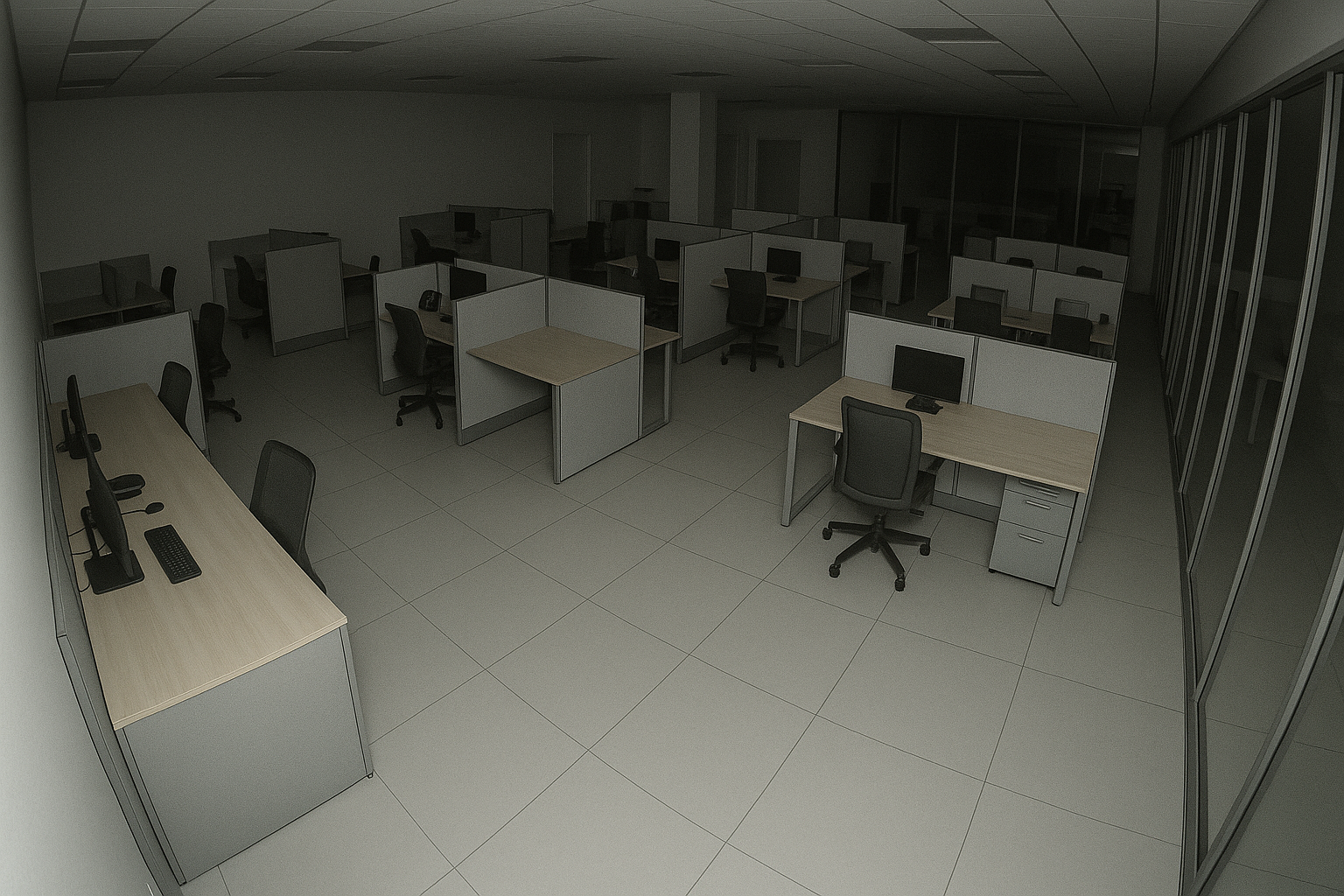 New - Night Color Series - Office