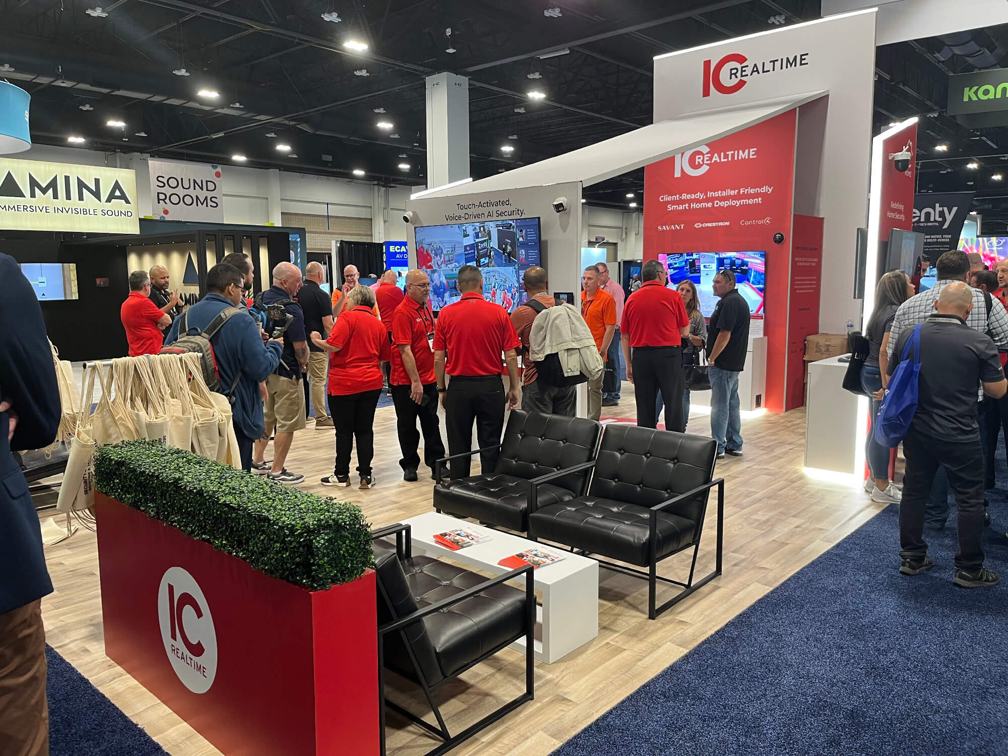 IC Realtime CEDIA Booth 