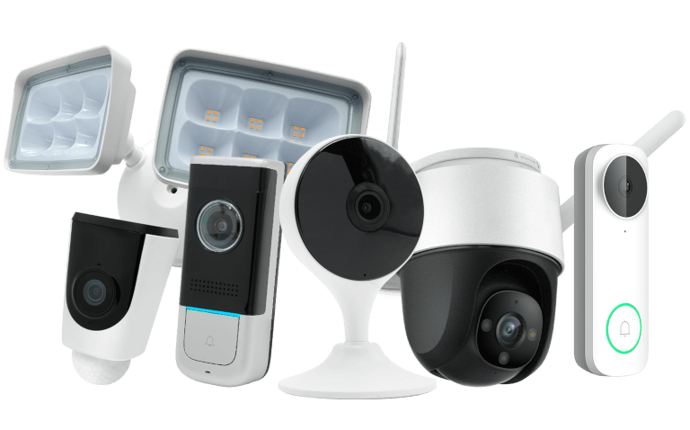 Collection of IC Home security cameras